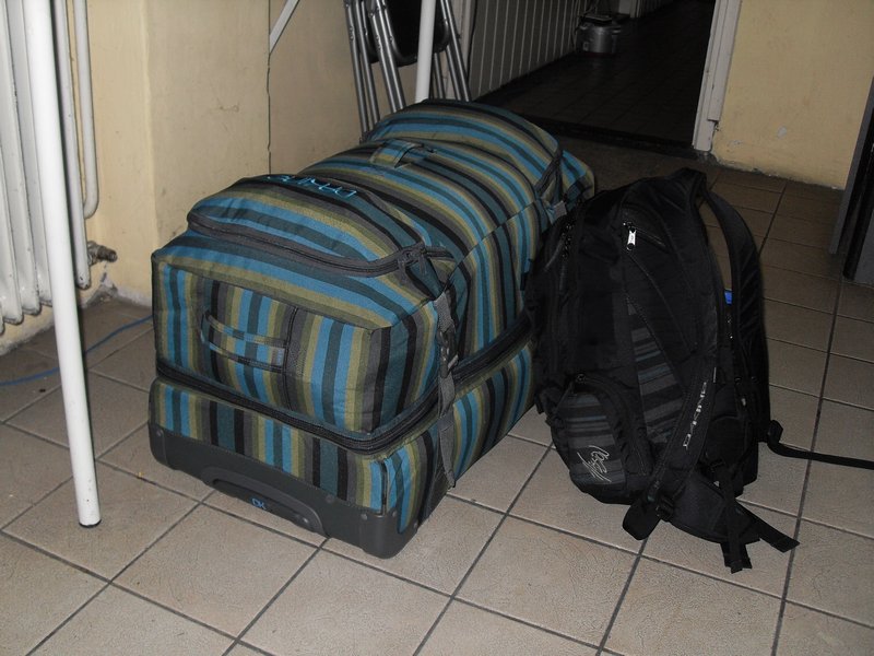 bags are packed, I'm out of here