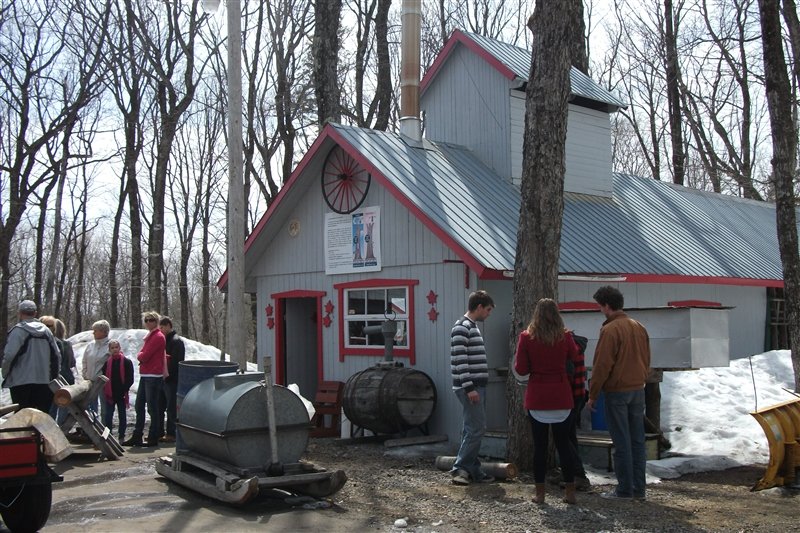 Boilhouse at the sugar shack