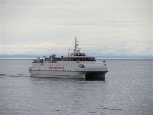 High speed ferry from Forestville to Rimouski