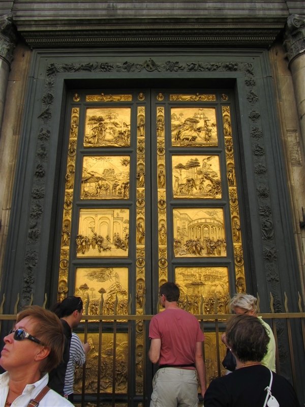 Bronze doors of the Duomo baptistery
