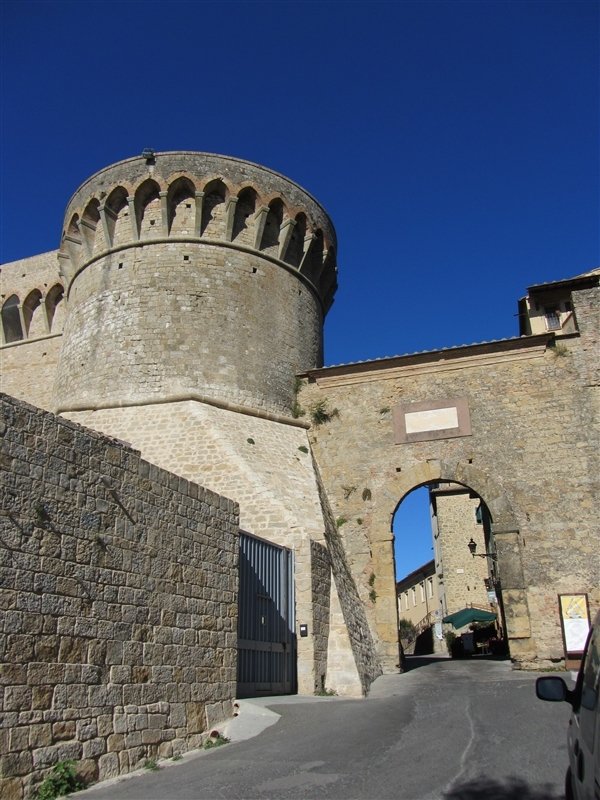 Part of the fortess on the city walls