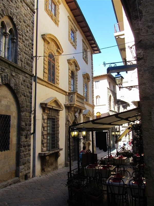 Side street in Volterra
