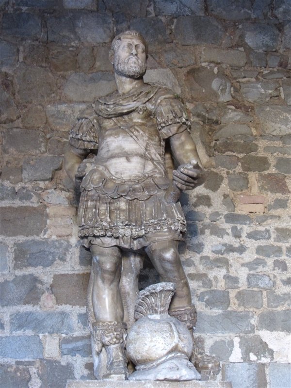 roman sculpture in Montalcino