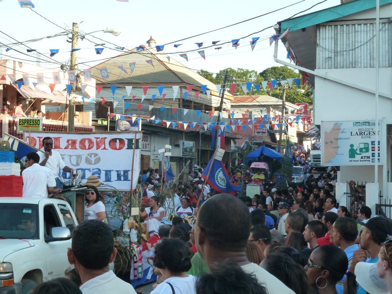 Independance celebrations, San Ignacio