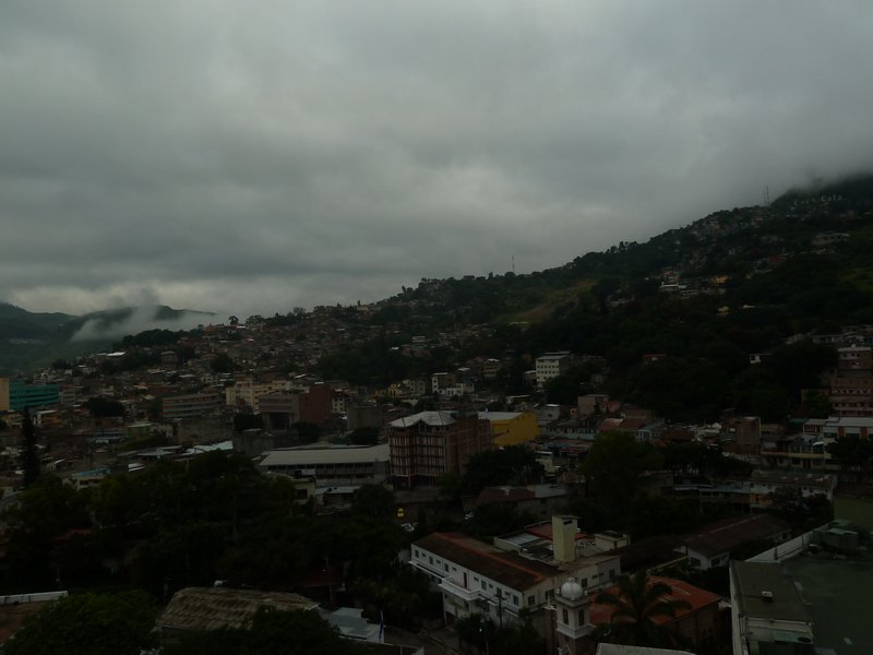 The only other photo we took inTegucigalpa...again, of the view from the Hotel room!!