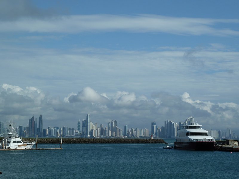 Panamas modern skyline