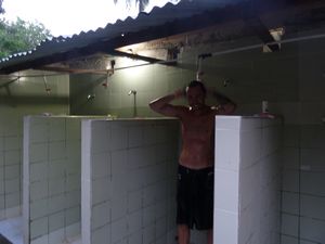 The only showers in Cabo