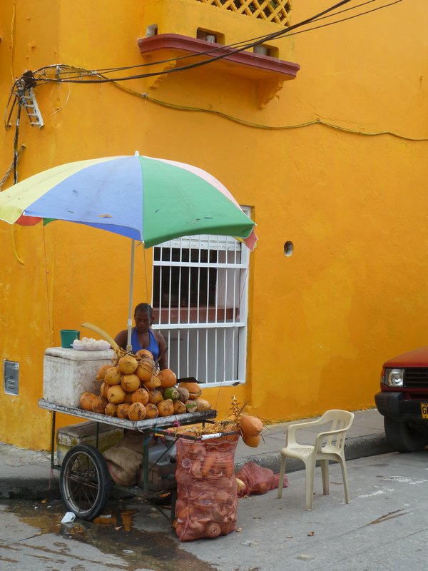 Fruit seller, Cartagena Old Town
