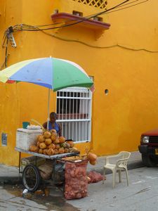 Fruit seller, Cartagena Old Town