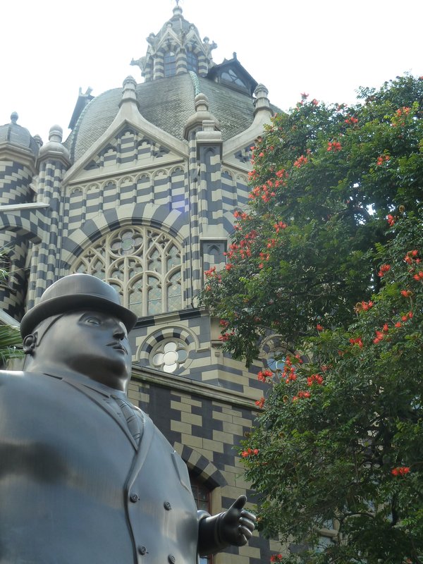 A Botero sculpture, Downtown Medellin
