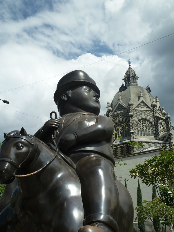 Botero sculpture, Downtown Medellin1