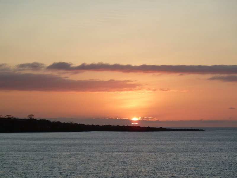 North Seymour sunset