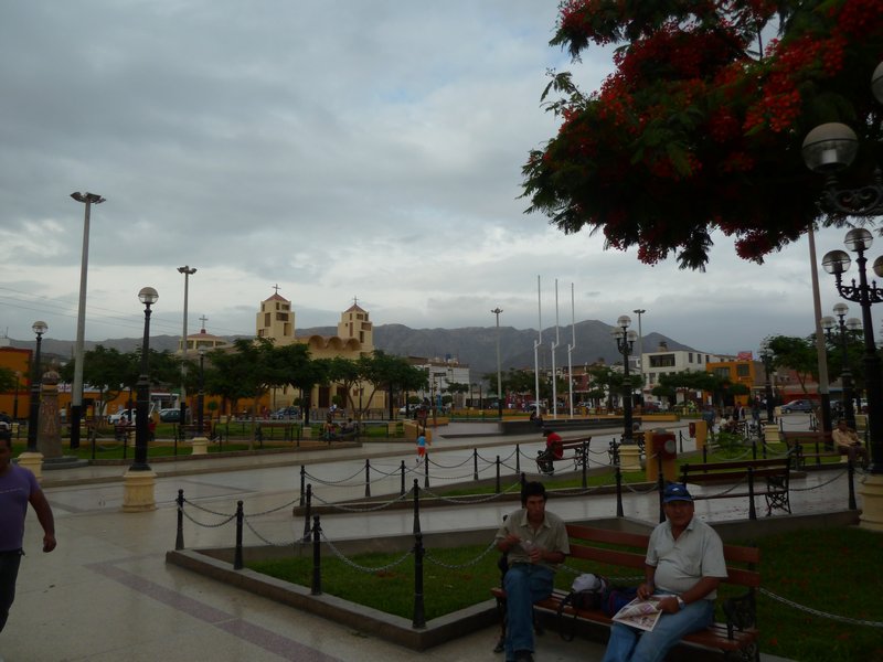 Nazca's main square