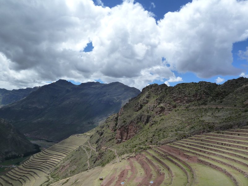 Inca terraces at Pisac