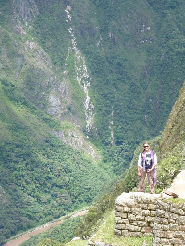 Donna at Macchu Picchu