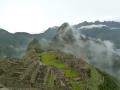 Postcard view of Macchu Picchu
