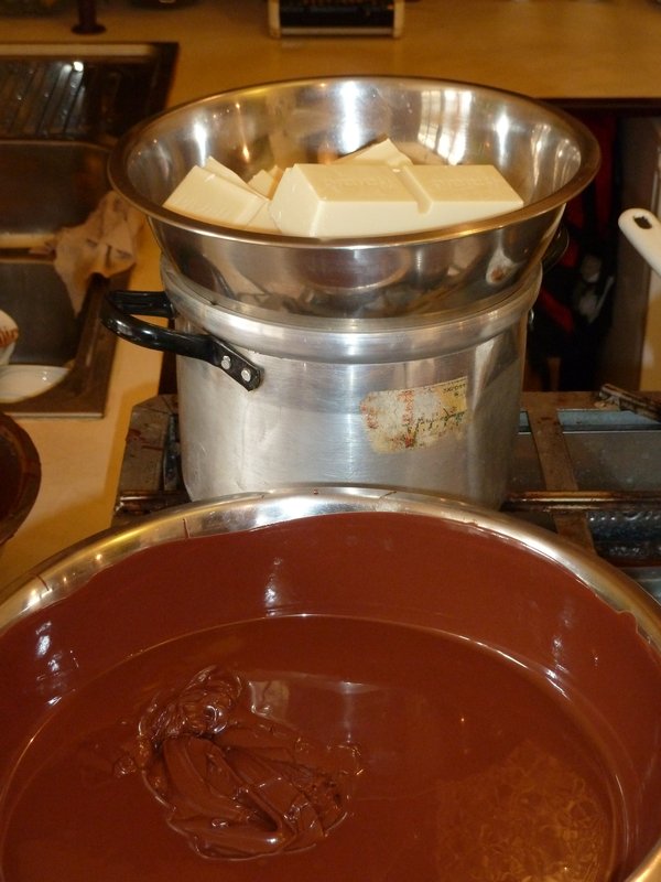 Making chocolate