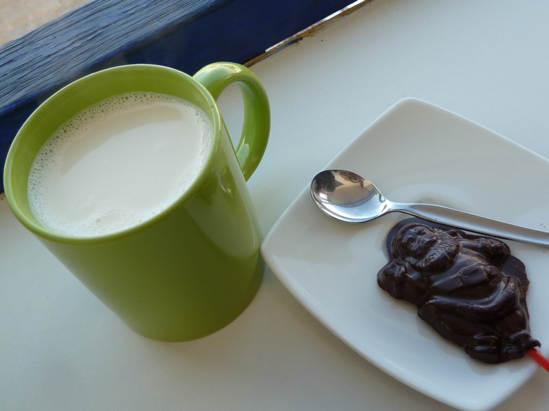 Argentinian Submarine hot chocolate...awesome!