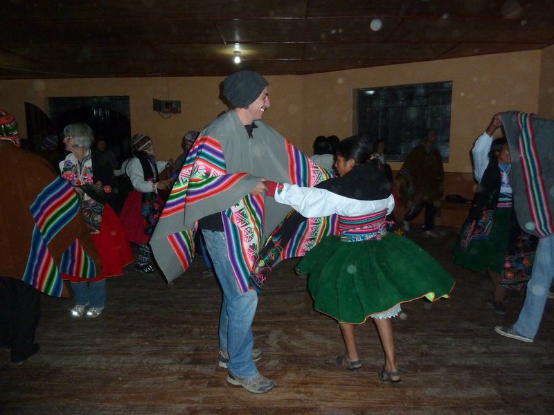 Time to boogy...traditional Peruvian style!