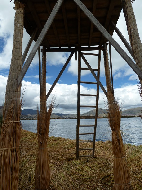 Looking out to Lake Tiiticaca