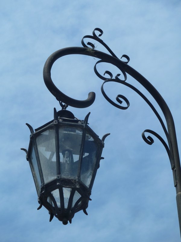 Cemetery lamp
