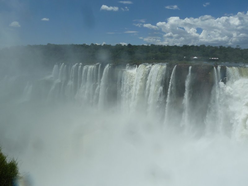 mist from the power of the falls