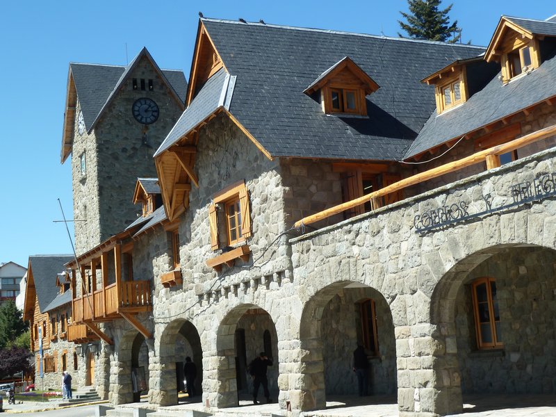Swiss like buildings of Bariloche