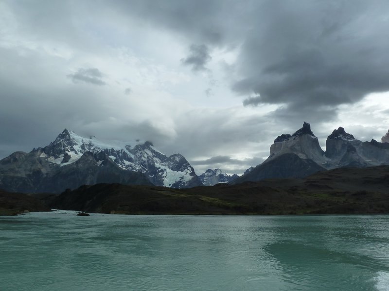 Torres Del Paine from the ferry