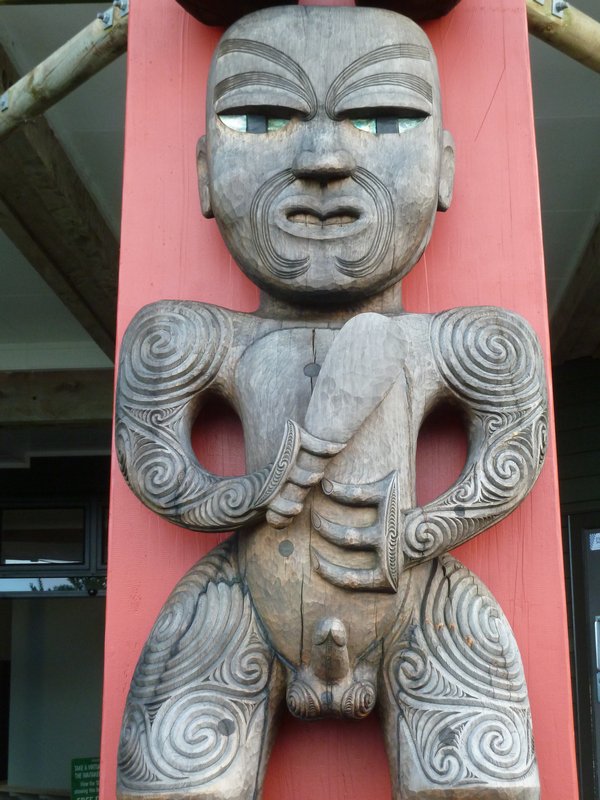 Maori carving