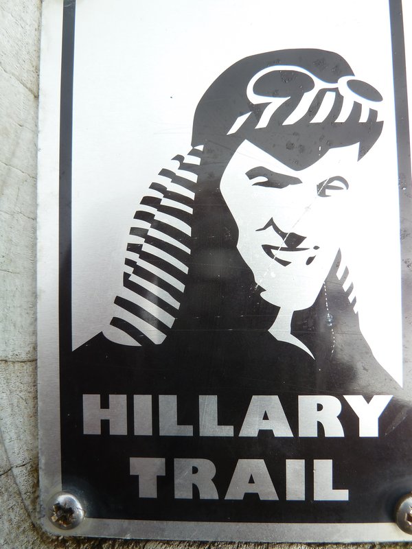 Part of the Hillary trail