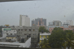 Dreary view from the window