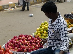 Fruit seller, Devaraja market