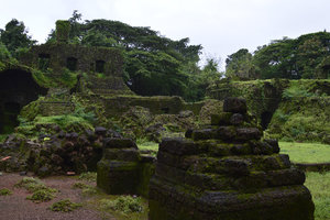 Moss covered ruins