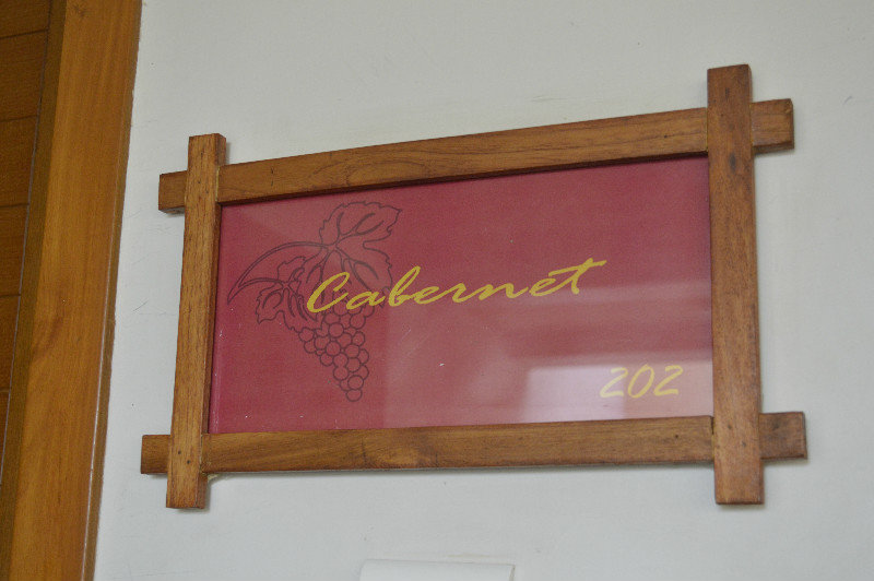 Our room 'Cabernet'