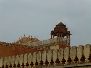 View from back of Hawa Mahal