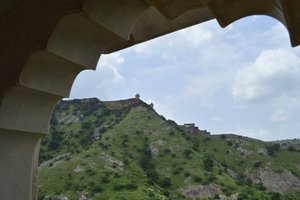 View of Jaigarh Fort from Amber Fort