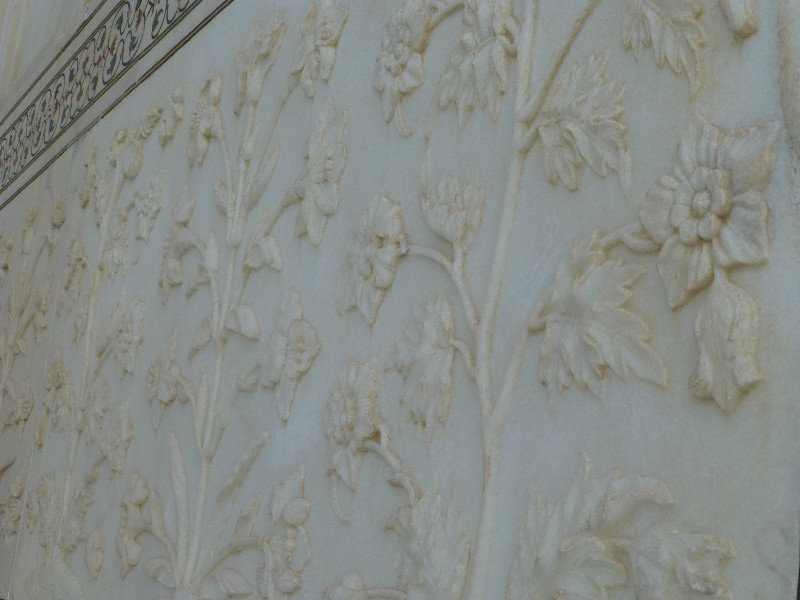 Marble detailing