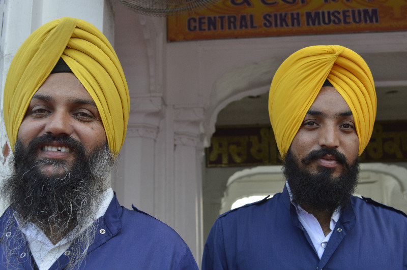 Guards at the Golden Temple