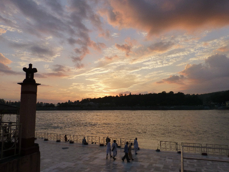 Sunsetting over the Ganges