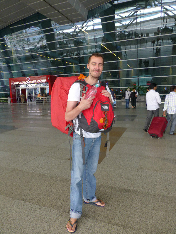 Bags on at Delhi International Airport