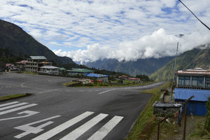 The infamous Lukla Airport