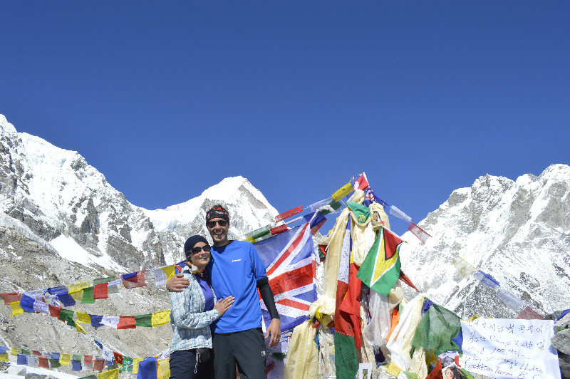 Donna and I, Everest Base Camp