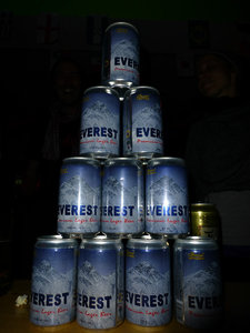 Our Everest beer can project