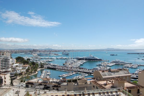 View from hotel in Palma