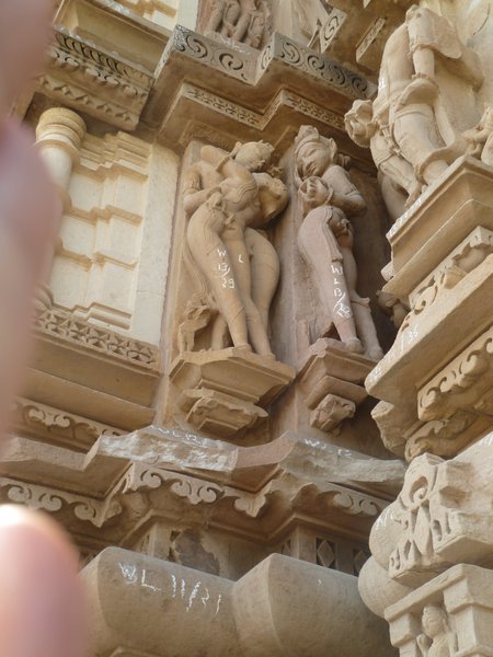 Detailed relief at Khajuraho