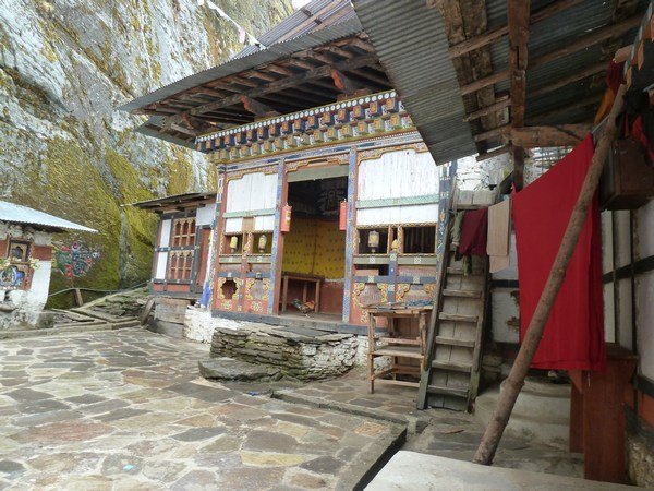 Main temple at Tharpaling