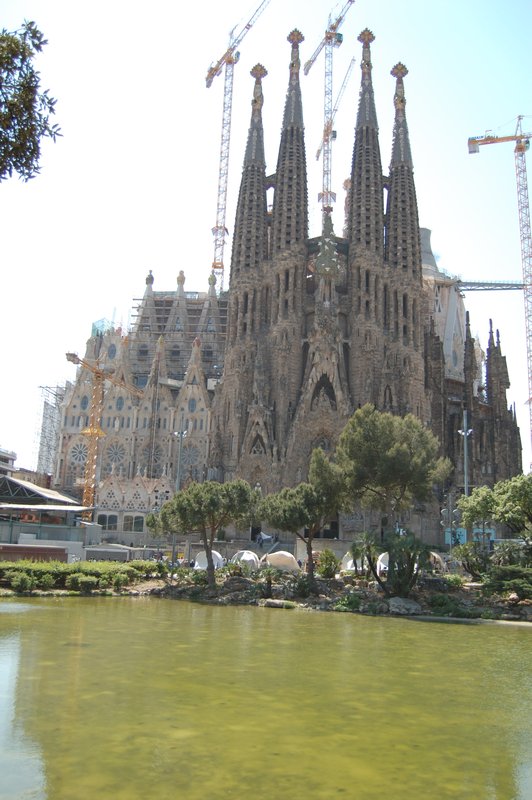 Sagrada Familia Back