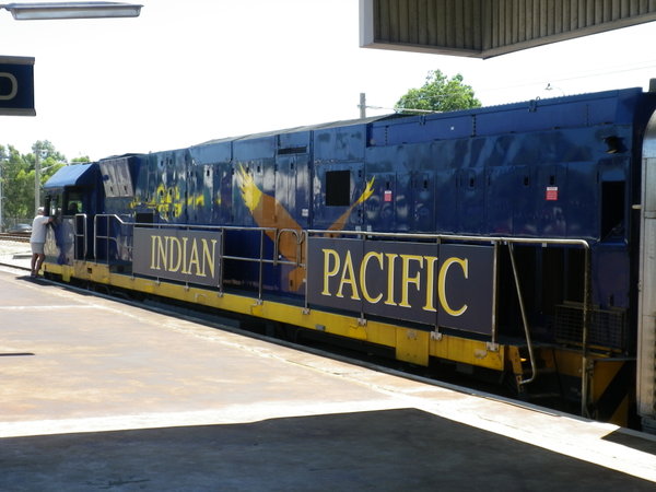 Indian Pacific engine