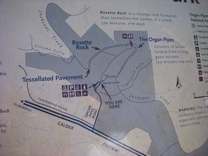 Maps of/at Organ Pipes National Park