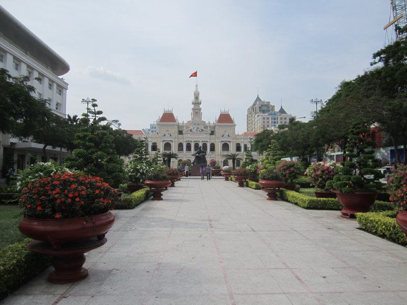 Party offices (Trung told us city hall)